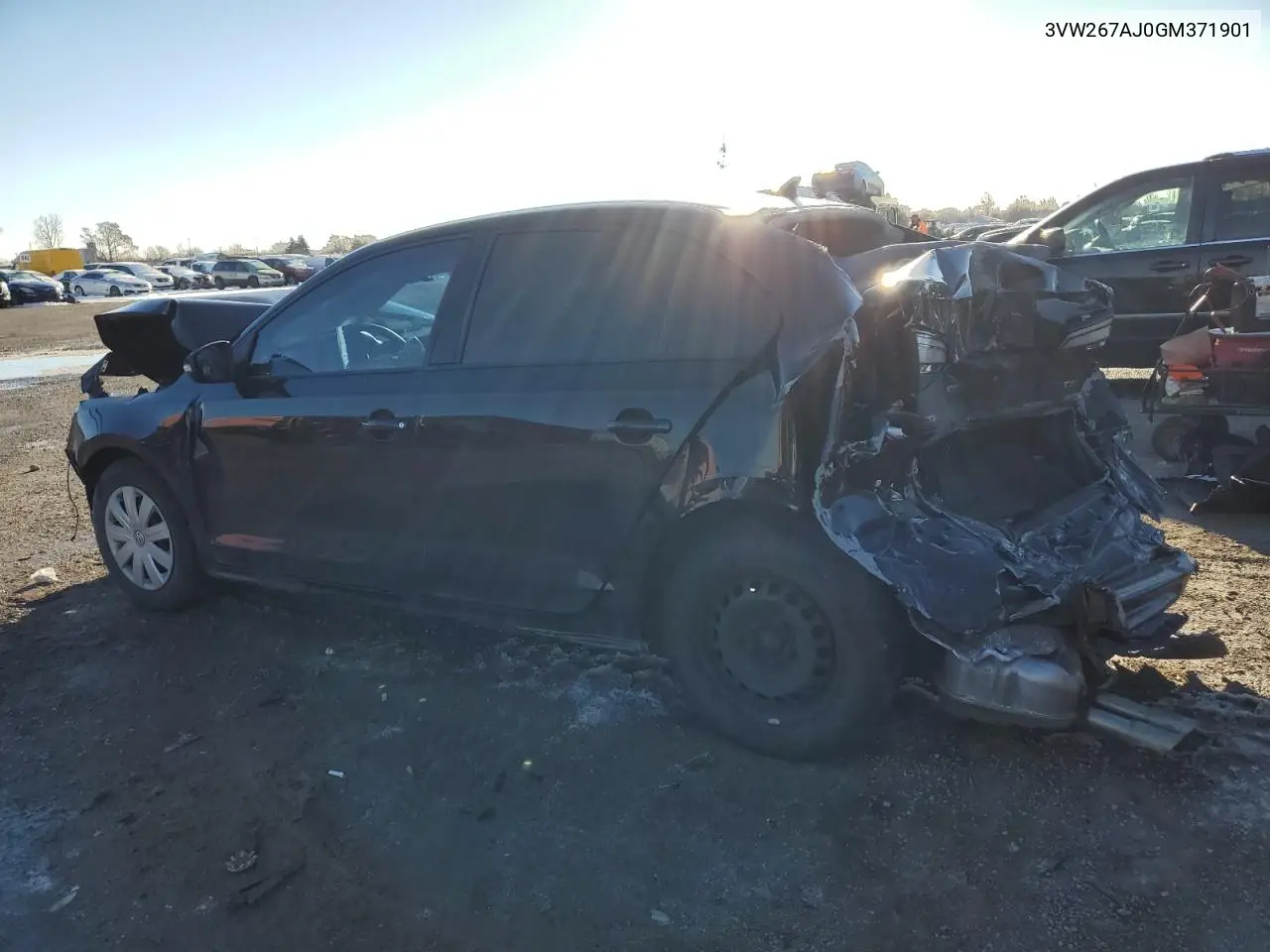 3VW267AJ0GM371901 2016 Volkswagen Jetta S