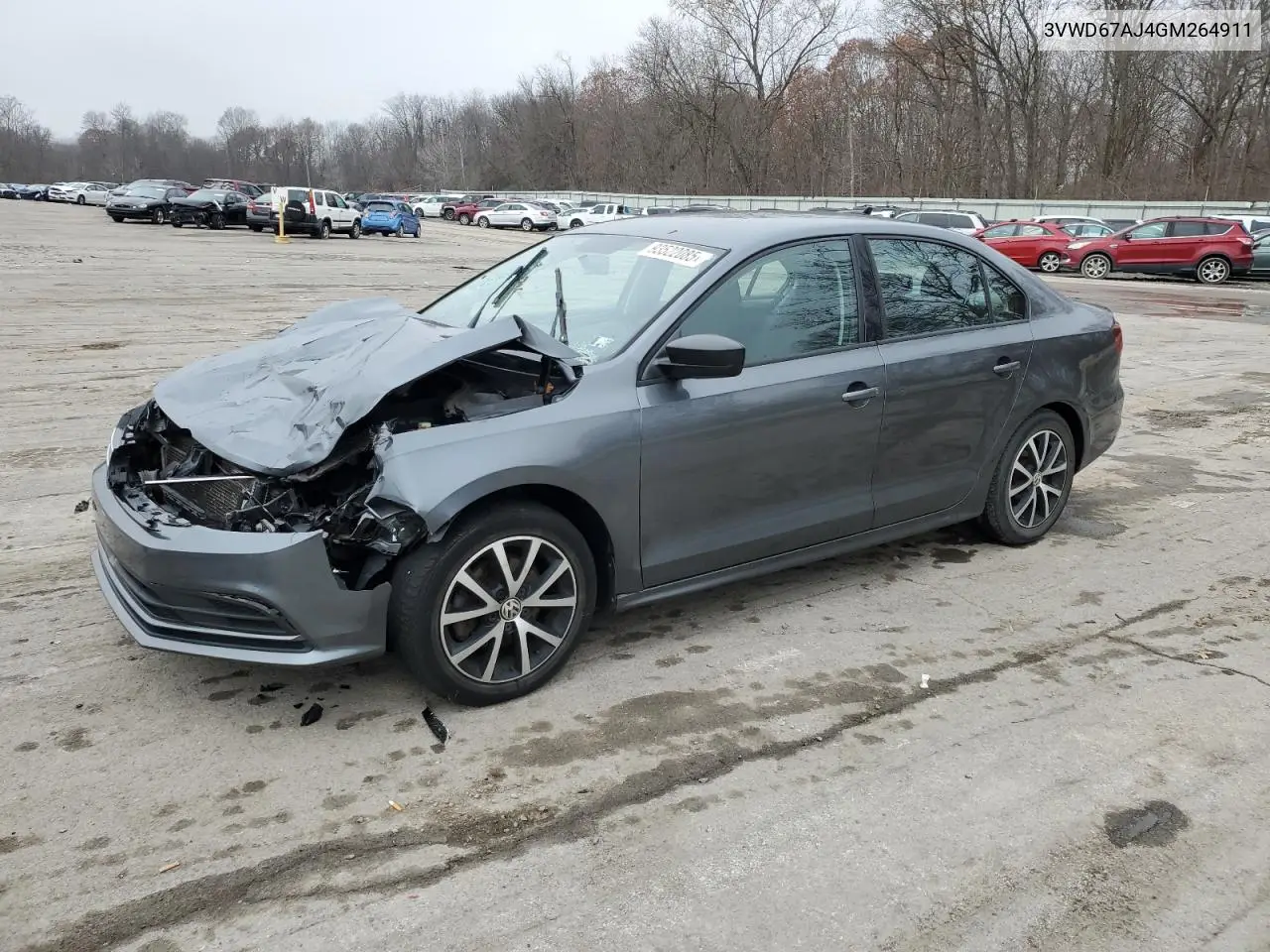 3VWD67AJ4GM264911 2016 Volkswagen Jetta Se