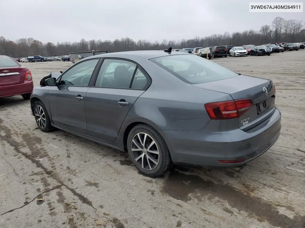 3VWD67AJ4GM264911 2016 Volkswagen Jetta Se