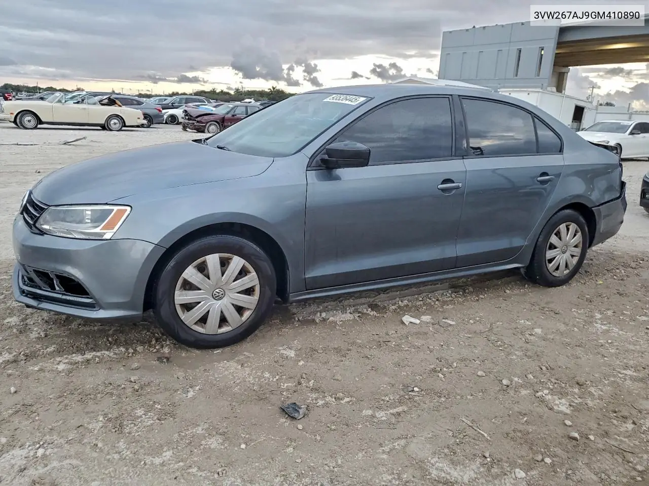 3VW267AJ9GM410890 2016 Volkswagen Jetta S
