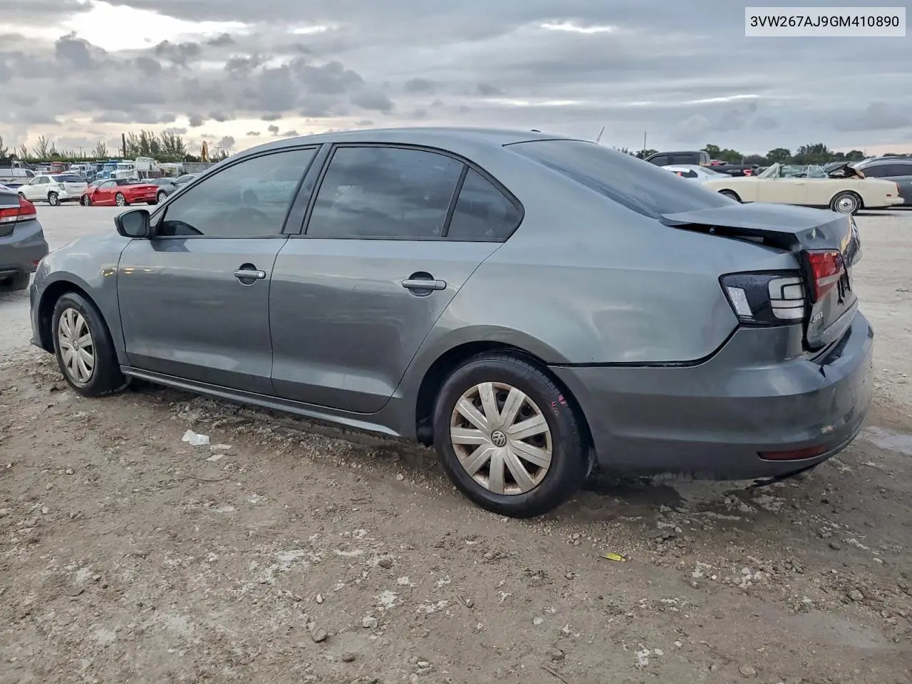 3VW267AJ9GM410890 2016 Volkswagen Jetta S