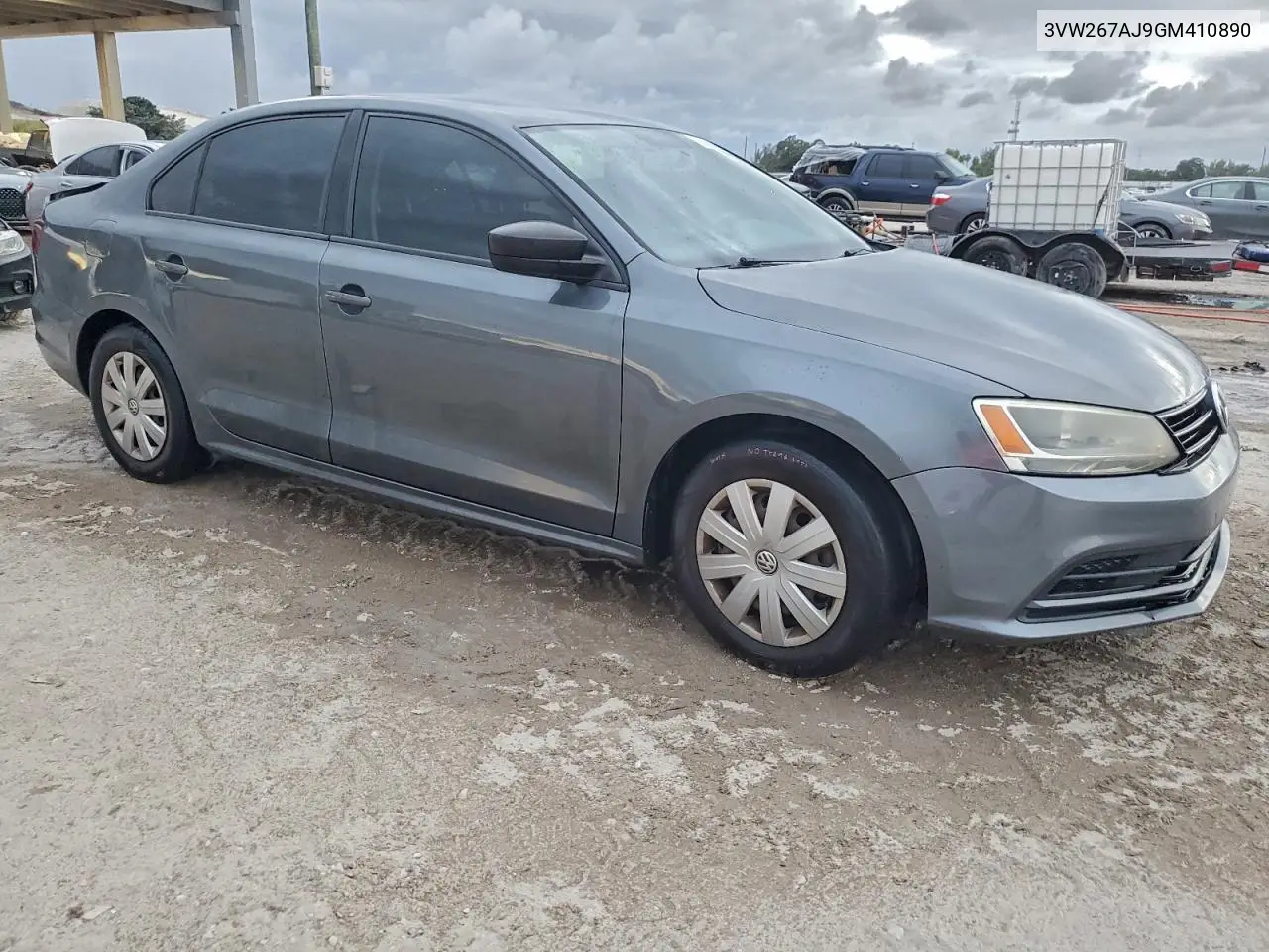 3VW267AJ9GM410890 2016 Volkswagen Jetta S