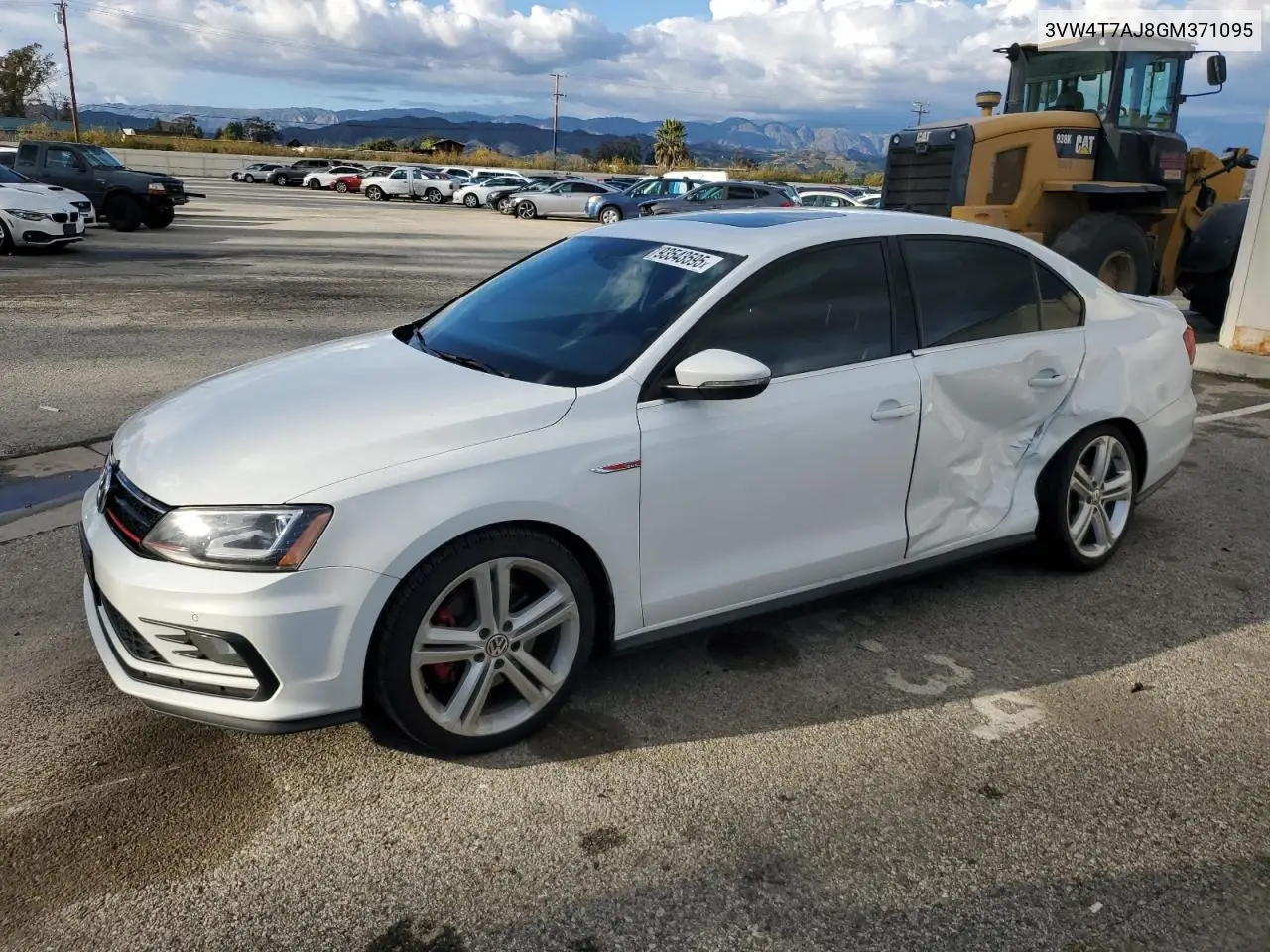 3VW4T7AJ8GM371095 2016 Volkswagen Jetta Gli
