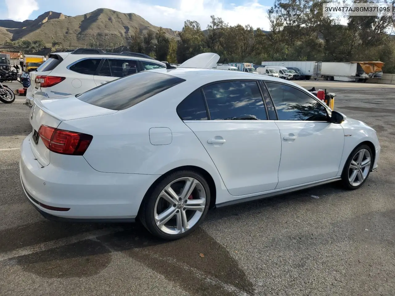 3VW4T7AJ8GM371095 2016 Volkswagen Jetta Gli