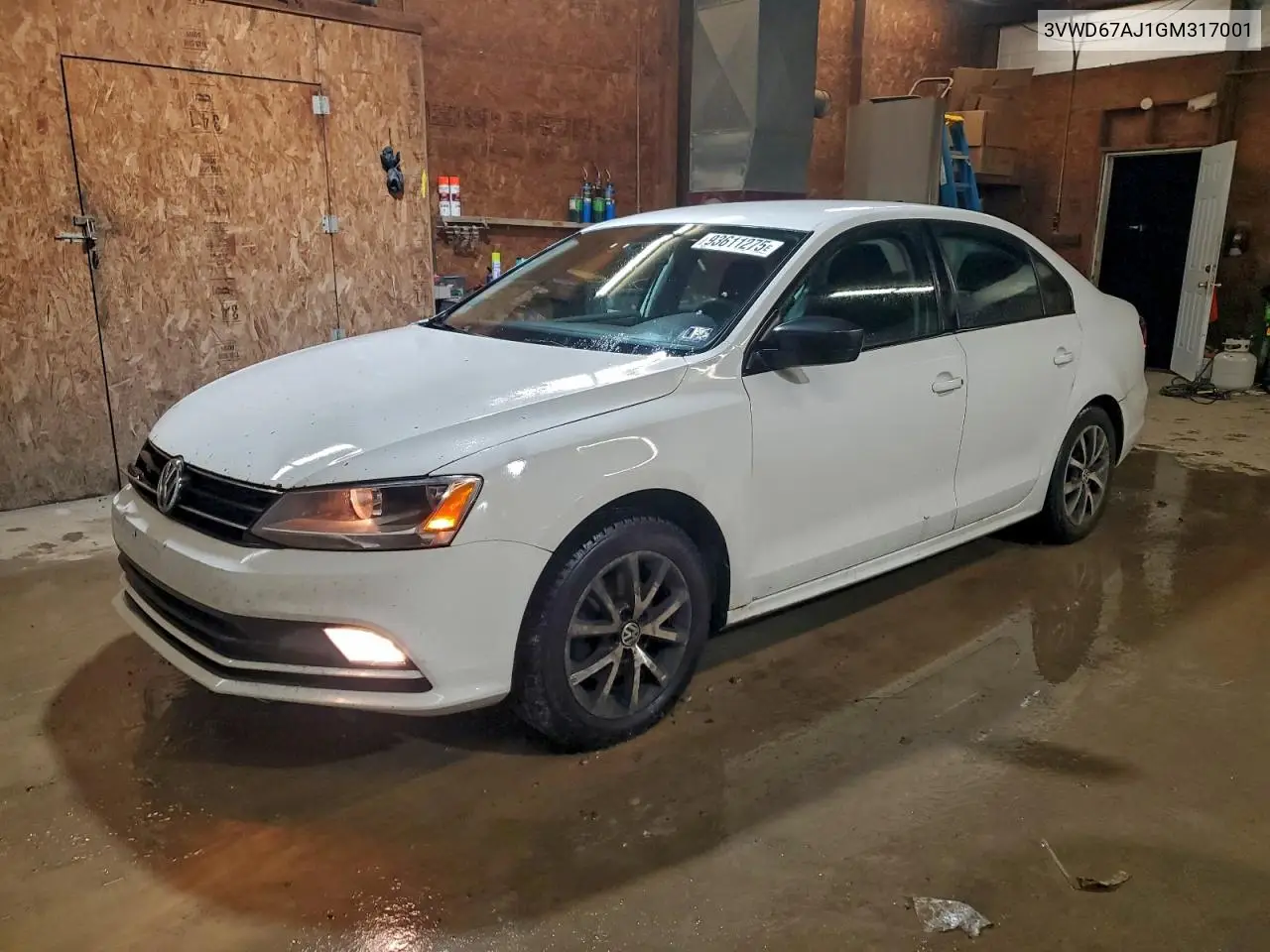 3VWD67AJ1GM317001 2016 Volkswagen Jetta Se