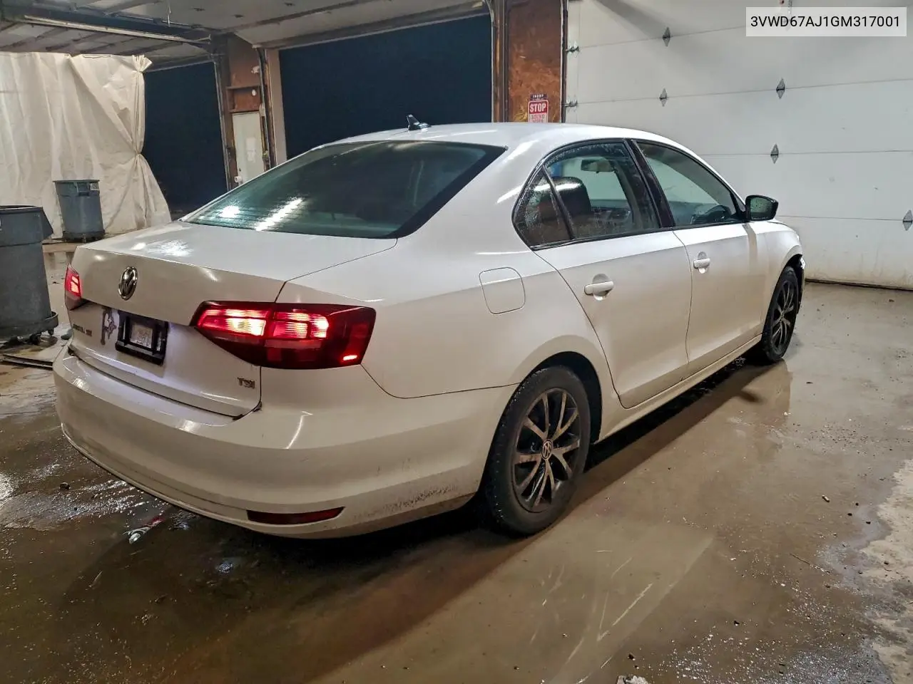 3VWD67AJ1GM317001 2016 Volkswagen Jetta Se