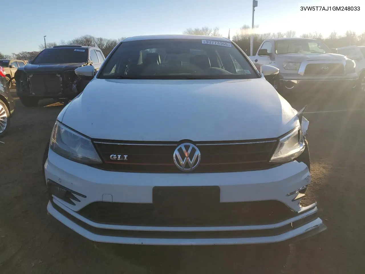 3VW5T7AJ1GM248033 2016 Volkswagen Jetta Gli