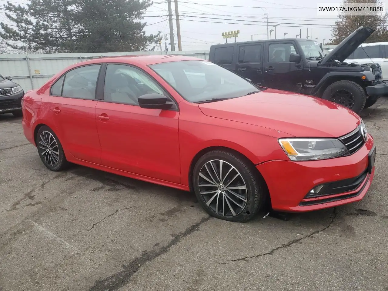 3VWD17AJXGM418858 2016 Volkswagen Jetta Sport