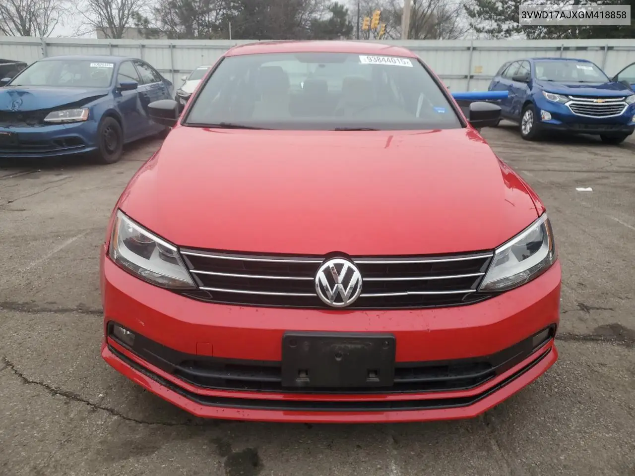 3VWD17AJXGM418858 2016 Volkswagen Jetta Sport