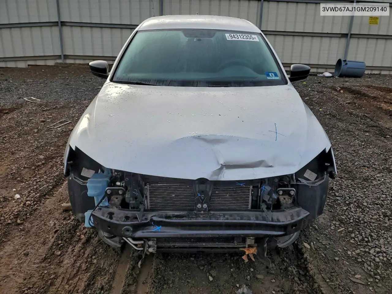 3VWD67AJ1GM209140 2016 Volkswagen Jetta Se