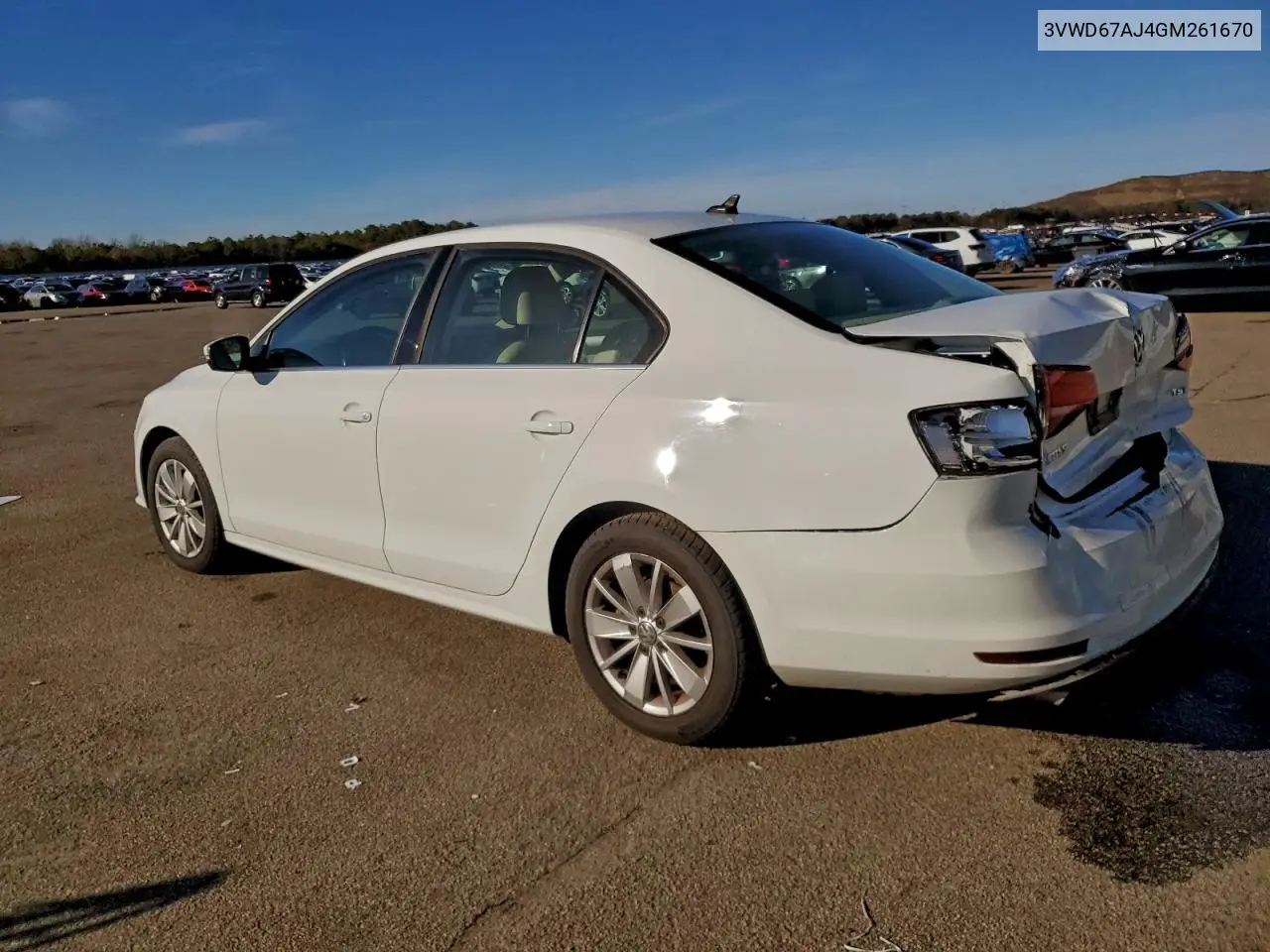 3VWD67AJ4GM261670 2016 Volkswagen Jetta Se