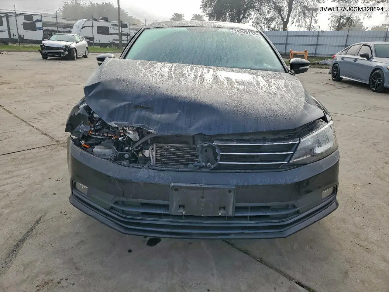 3VWL17AJ0GM328694 2016 Volkswagen Jetta Sel