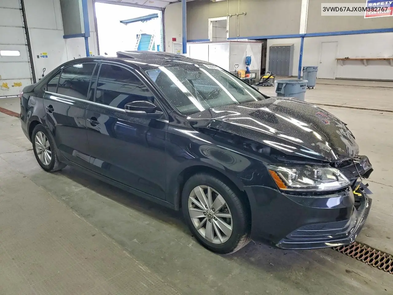 3VWD67AJXGM382767 2016 Volkswagen Jetta Se