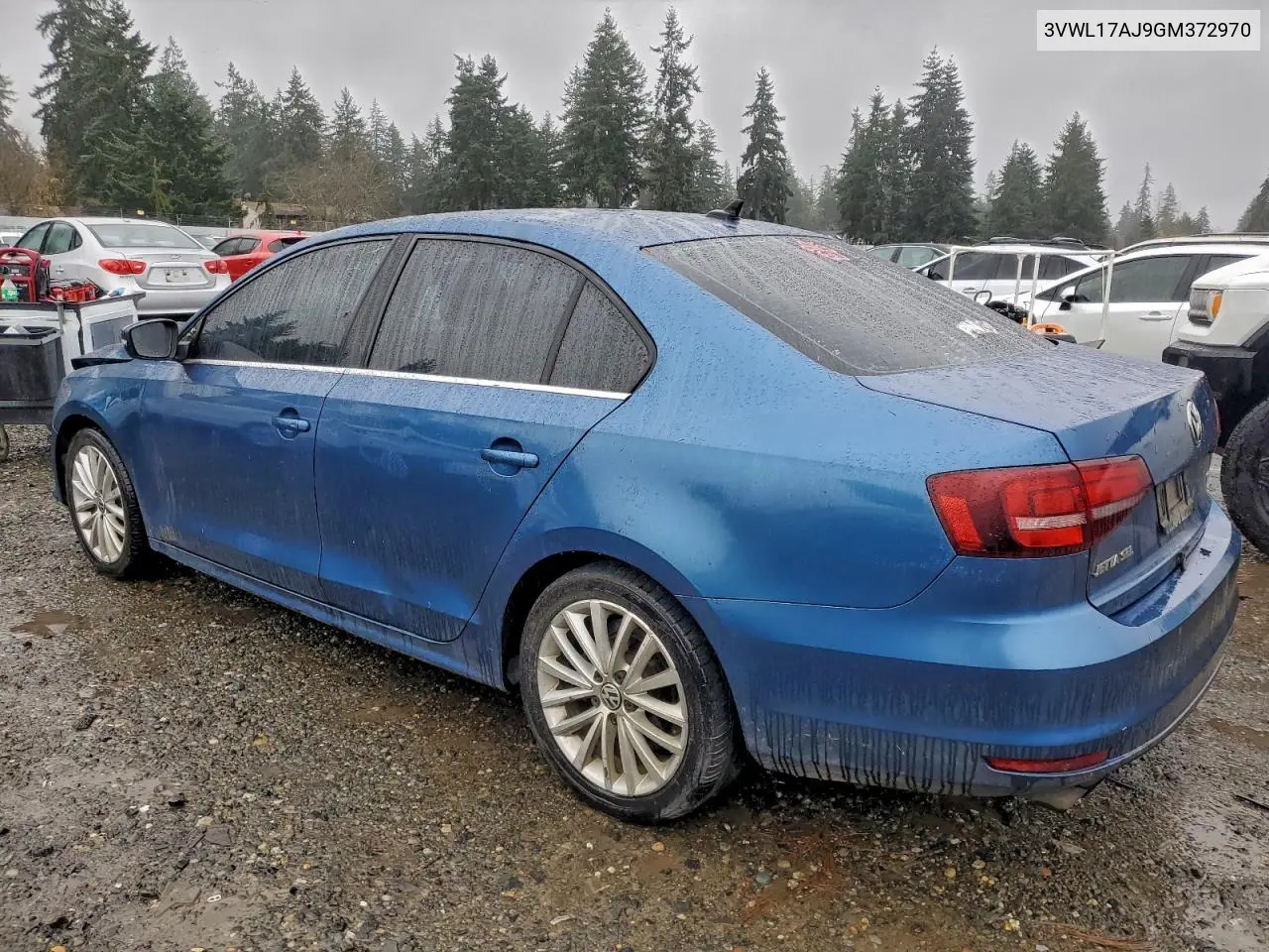 3VWL17AJ9GM372970 2016 Volkswagen Jetta Sel