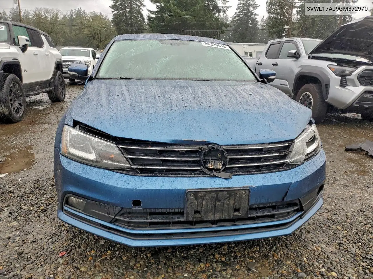 3VWL17AJ9GM372970 2016 Volkswagen Jetta Sel