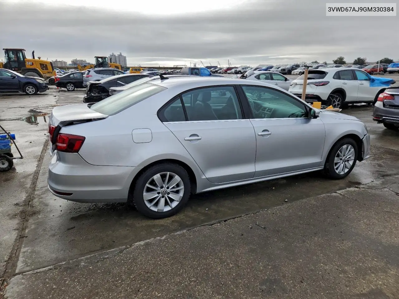 3VWD67AJ9GM330384 2016 Volkswagen Jetta Se