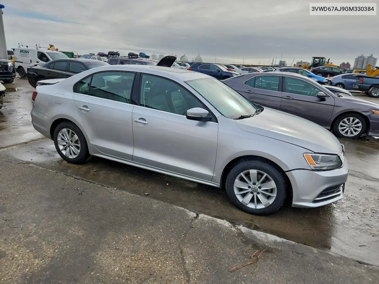 3VWD67AJ9GM330384 2016 Volkswagen Jetta Se