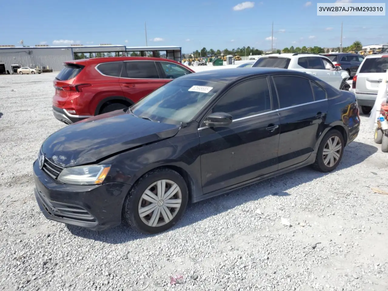 3VW2B7AJ7HM293310 2017 Volkswagen Jetta S