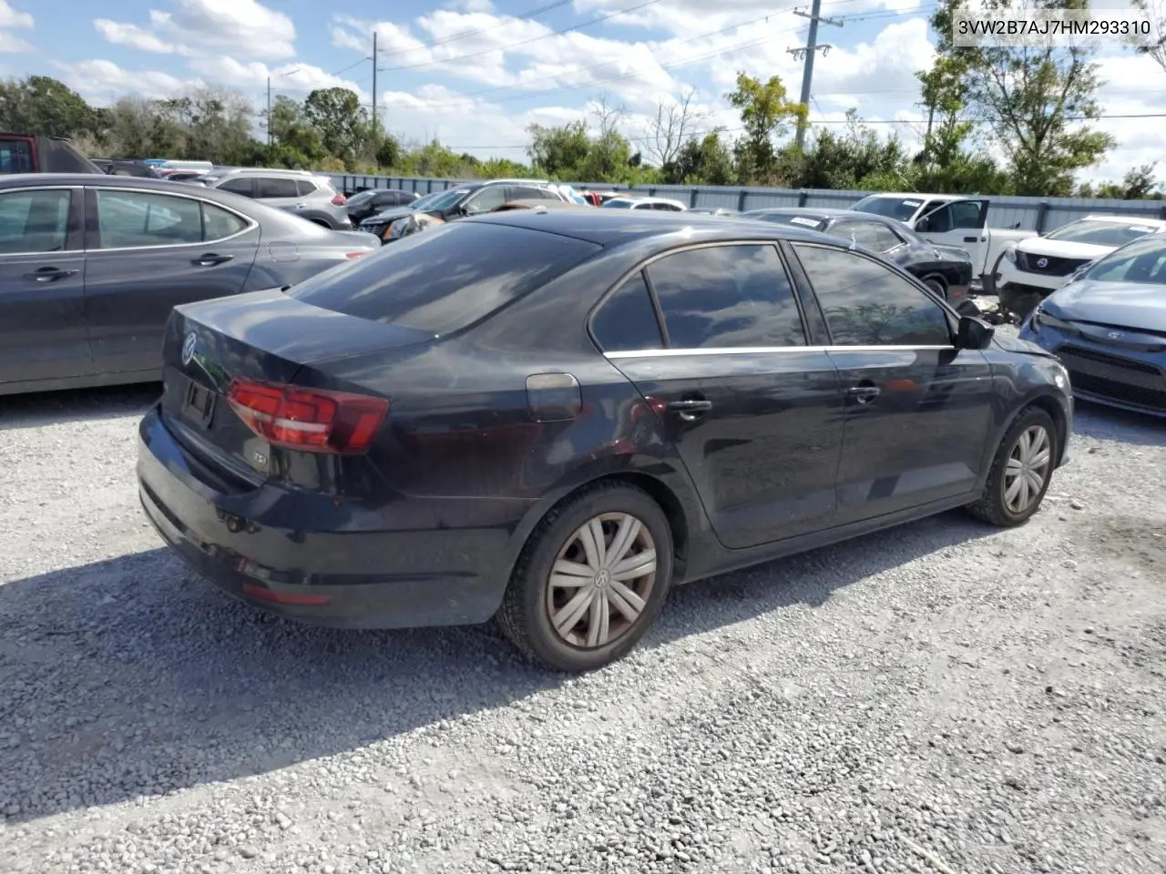 3VW2B7AJ7HM293310 2017 Volkswagen Jetta S