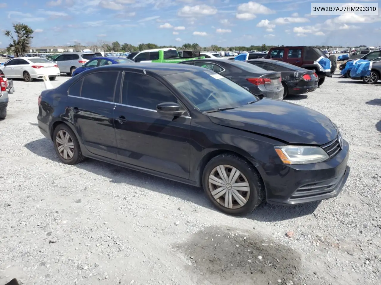 3VW2B7AJ7HM293310 2017 Volkswagen Jetta S