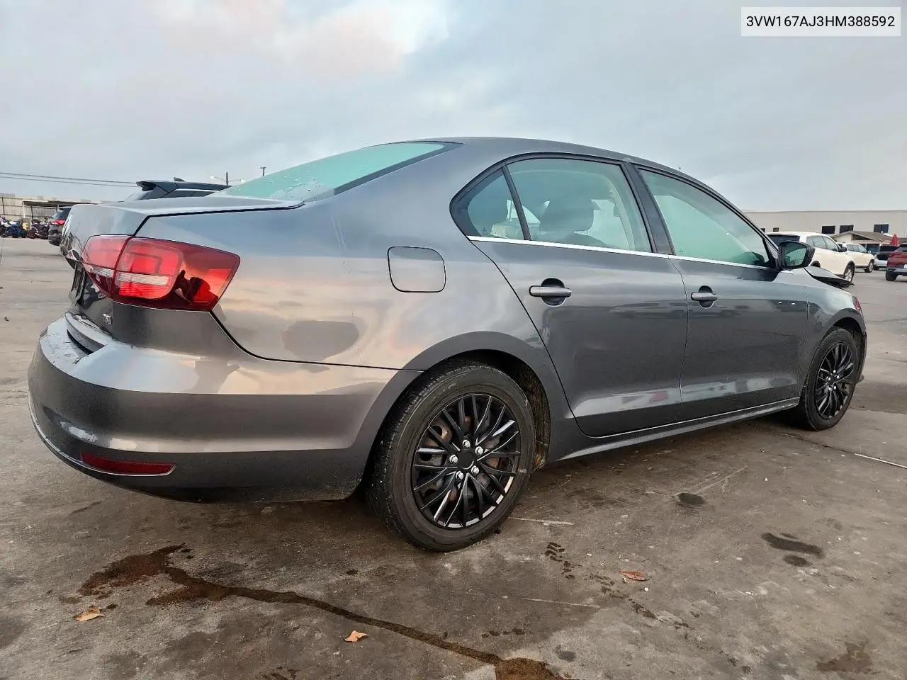 3VW167AJ3HM388592 2017 Volkswagen Jetta S