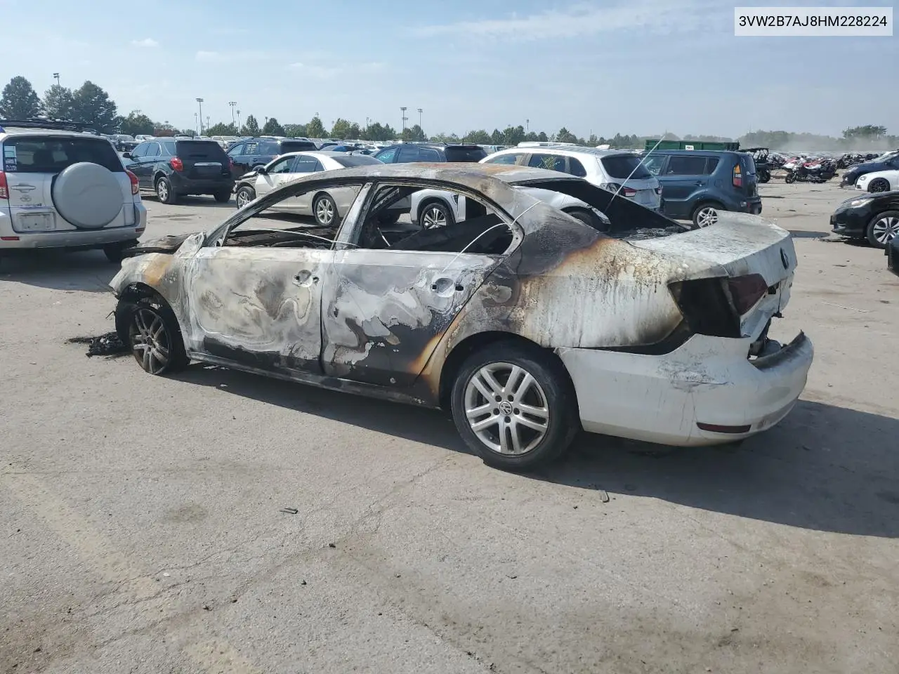 3VW2B7AJ8HM228224 2017 Volkswagen Jetta S