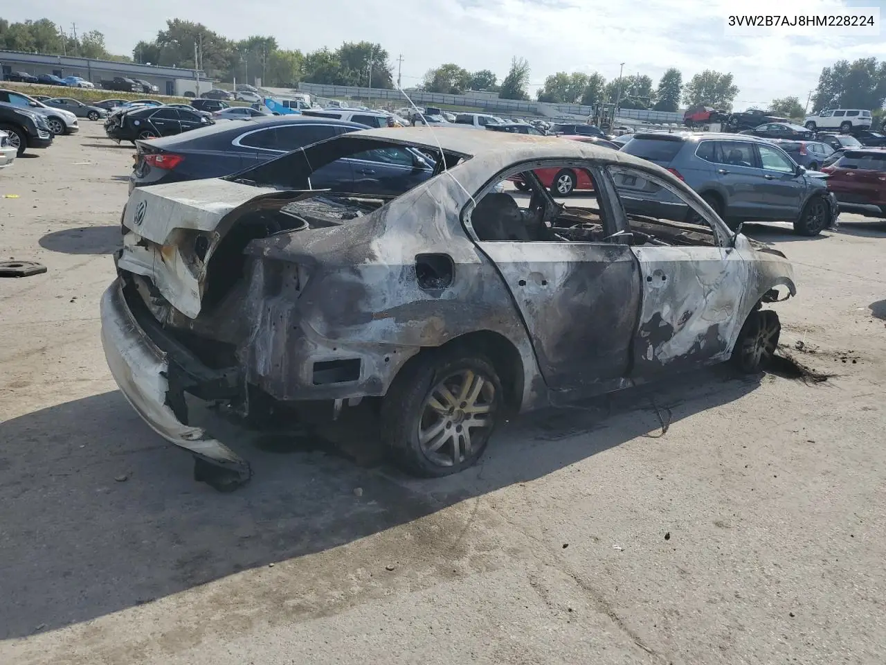 3VW2B7AJ8HM228224 2017 Volkswagen Jetta S