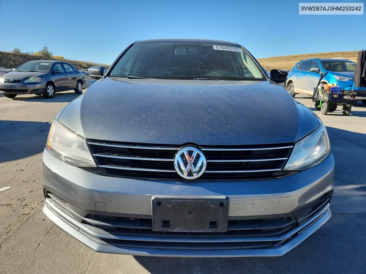 3VW2B7AJ3HM253242 2017 Volkswagen Jetta S