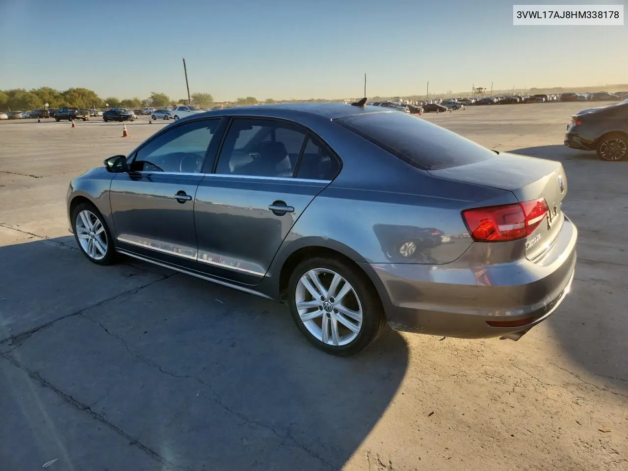 3VWL17AJ8HM338178 2017 Volkswagen Jetta Sel