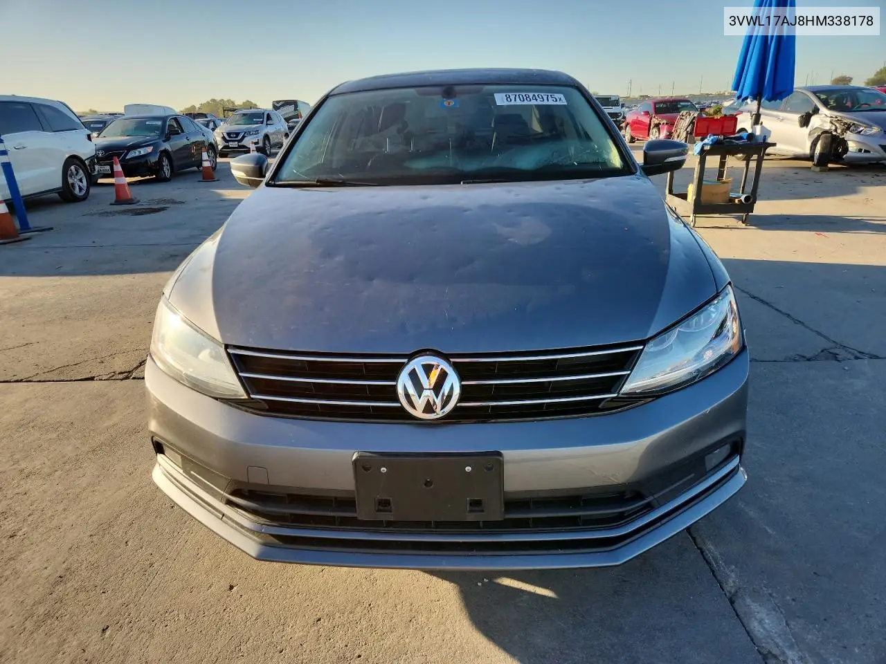 3VWL17AJ8HM338178 2017 Volkswagen Jetta Sel