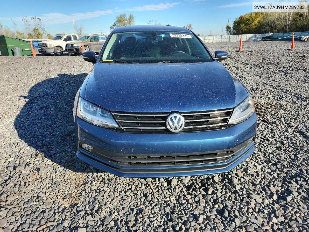 3VWL17AJ9HM289783 2017 Volkswagen Jetta Sel