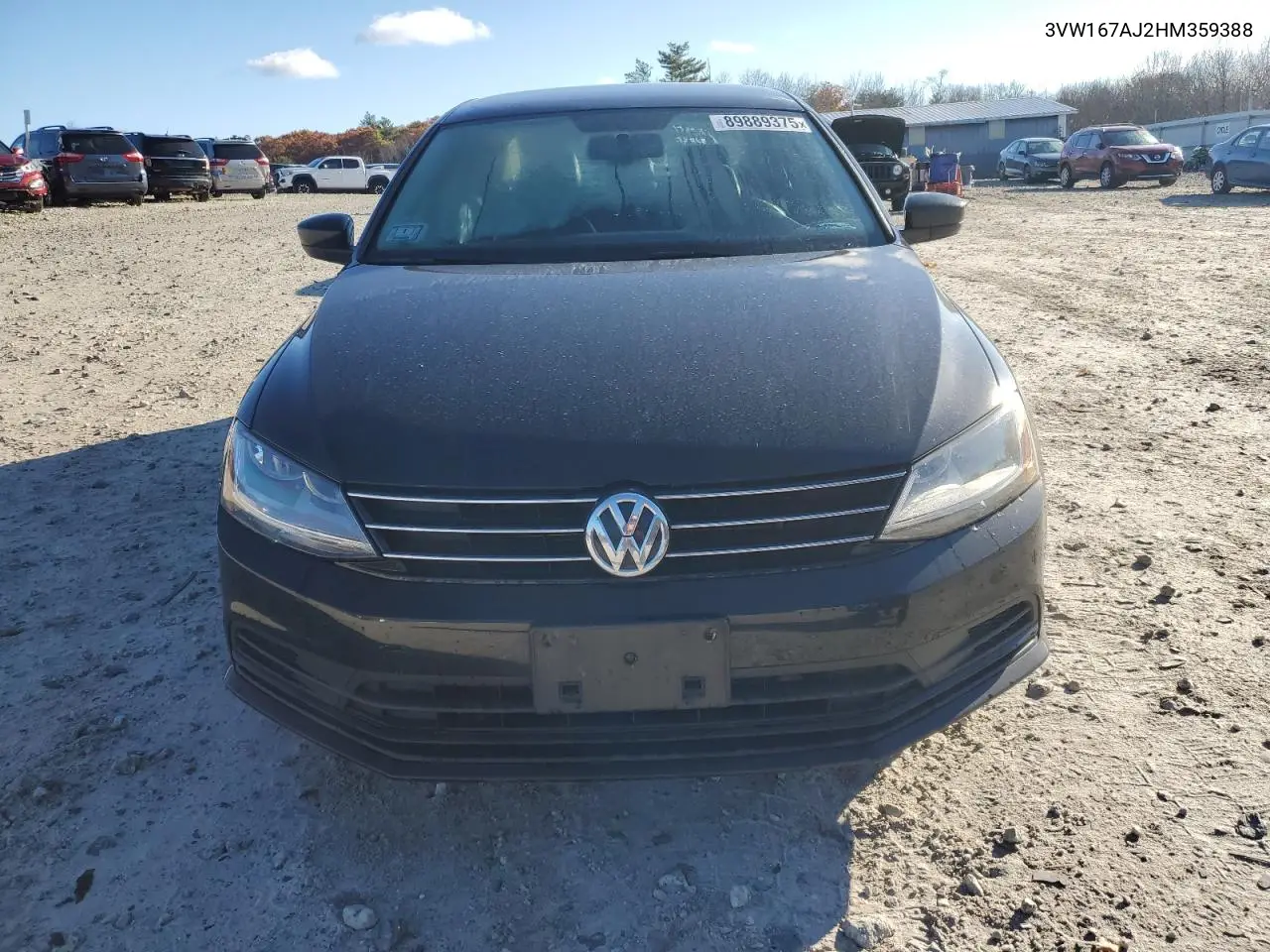 3VW167AJ2HM359388 2017 Volkswagen Jetta S