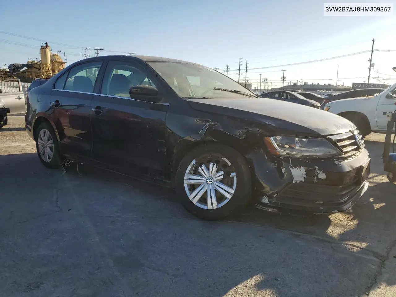3VW2B7AJ8HM309367 2017 Volkswagen Jetta S