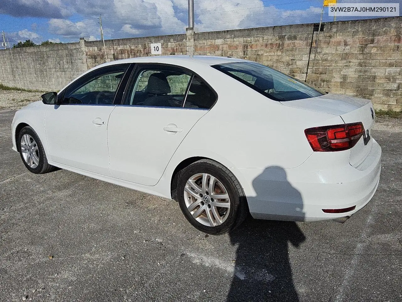 3VW2B7AJ0HM290121 2017 Volkswagen Jetta S