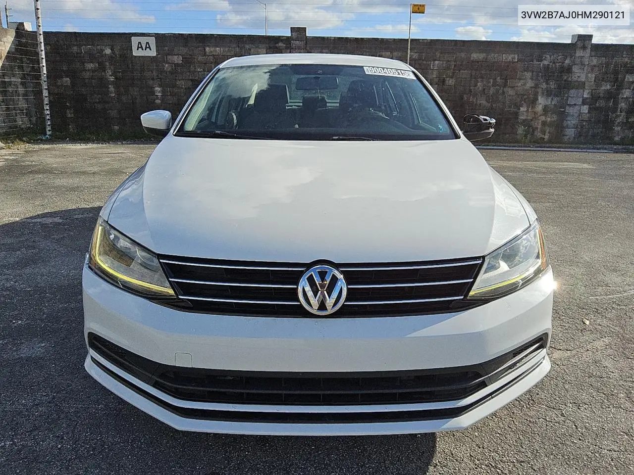3VW2B7AJ0HM290121 2017 Volkswagen Jetta S