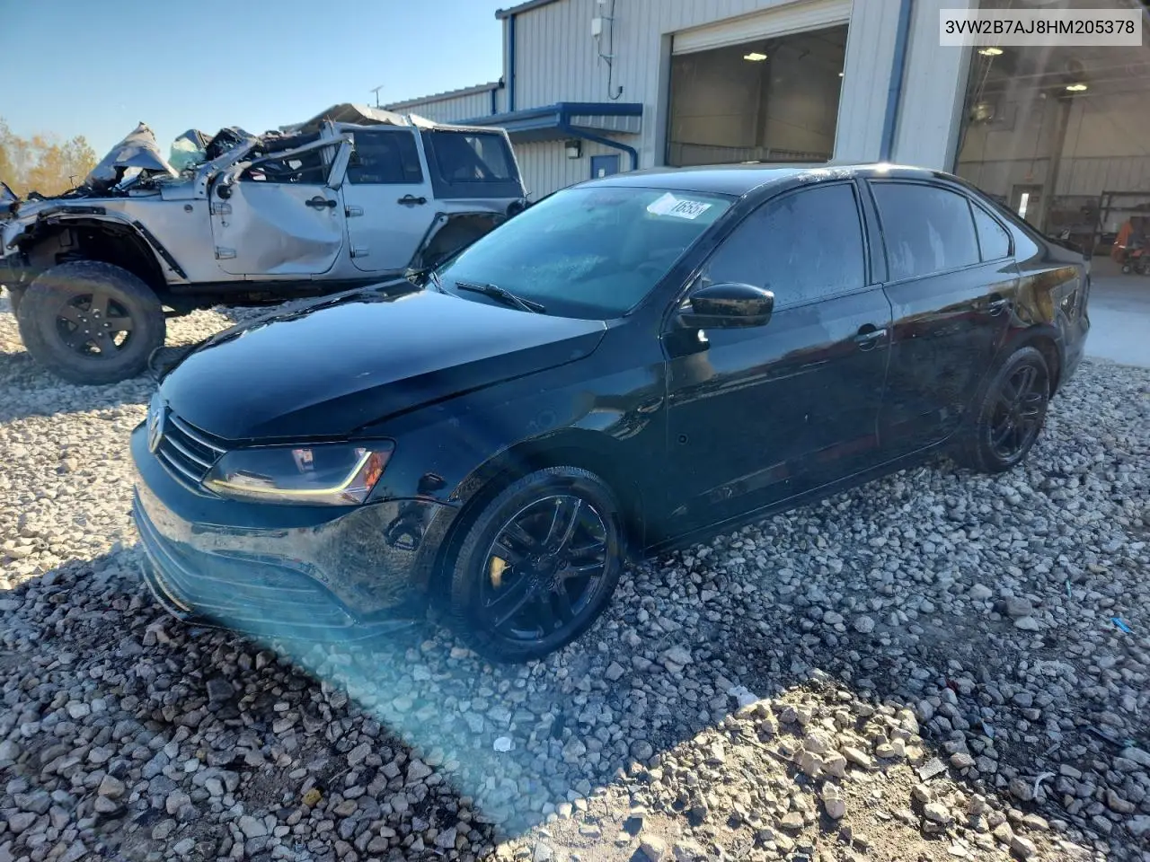 3VW2B7AJ8HM205378 2017 Volkswagen Jetta S
