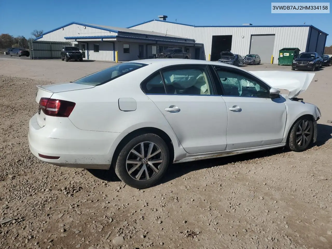 3VWDB7AJ2HM334158 2017 Volkswagen Jetta Se