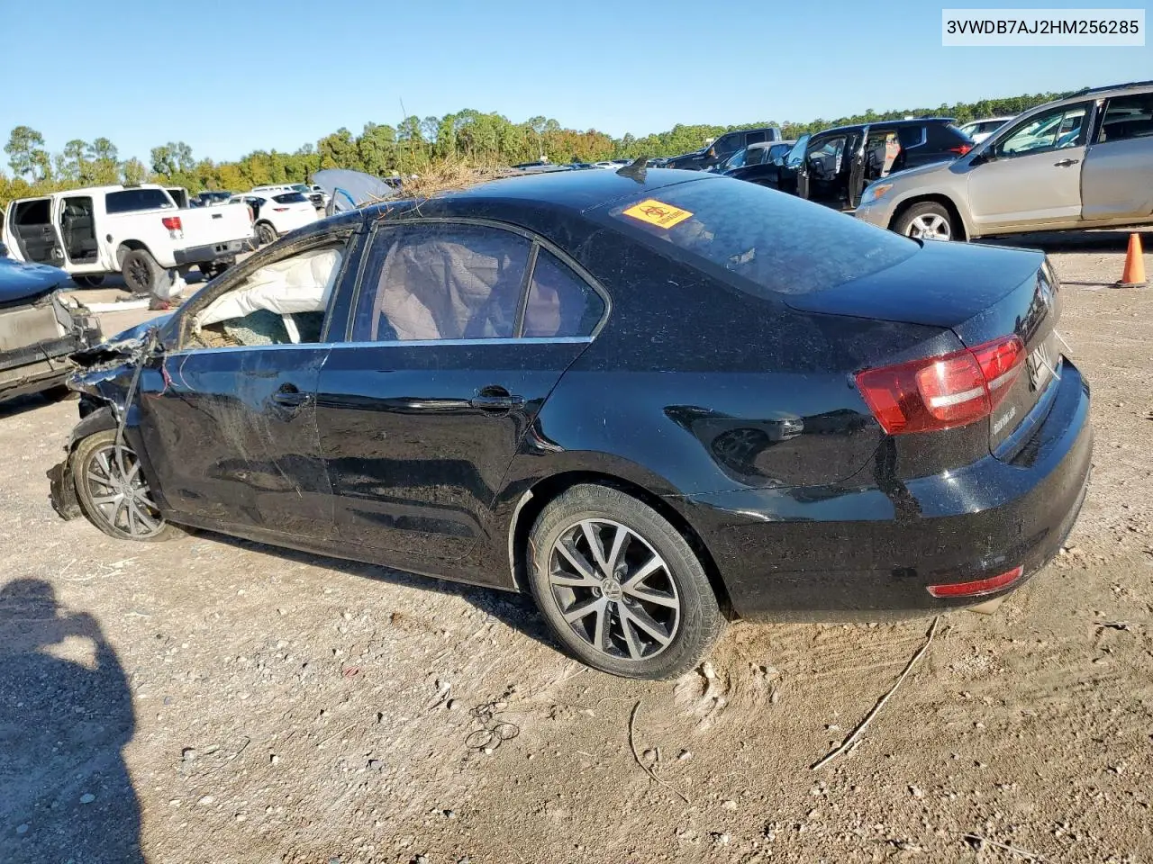 3VWDB7AJ2HM256285 2017 Volkswagen Jetta Se