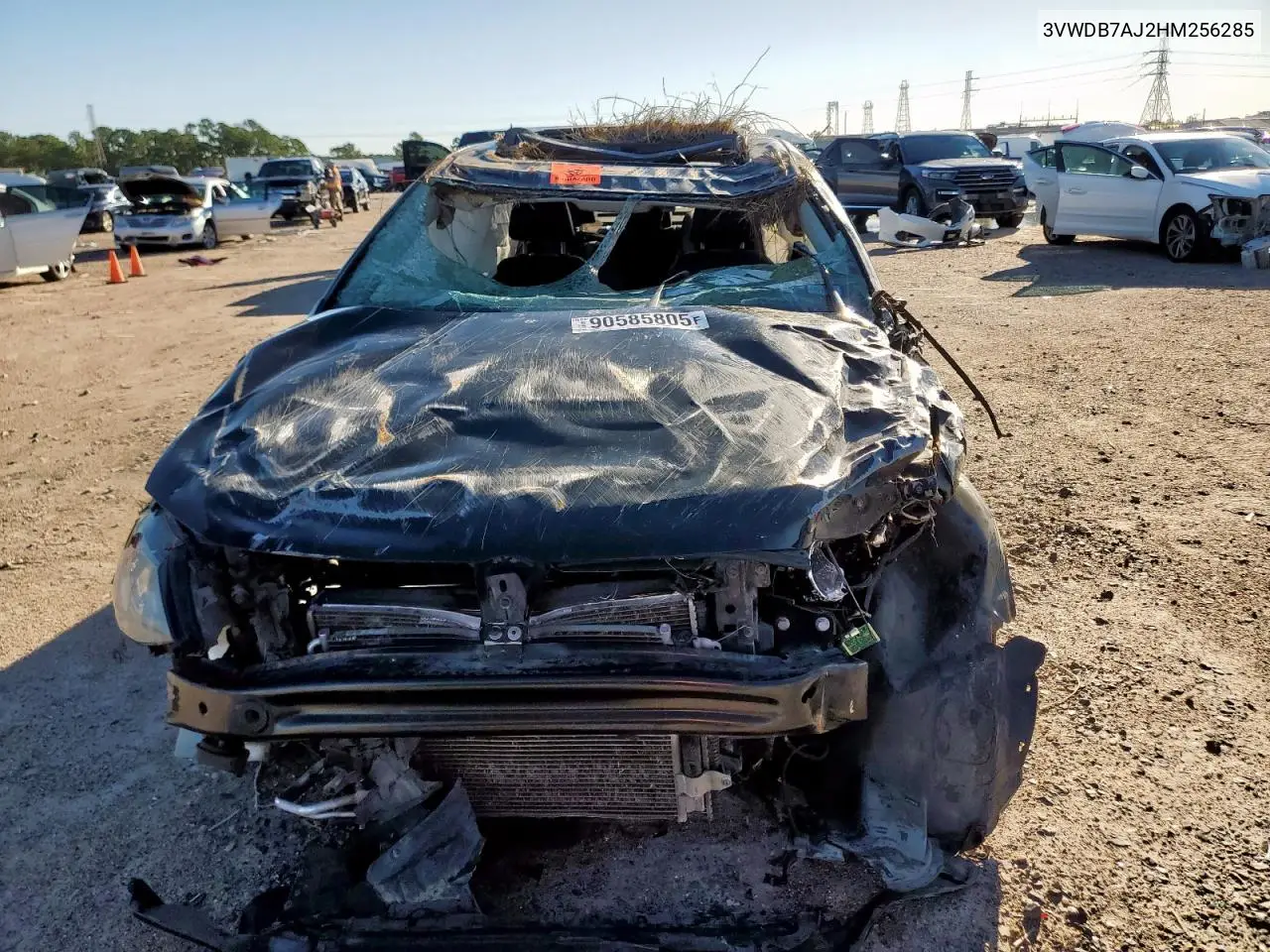 3VWDB7AJ2HM256285 2017 Volkswagen Jetta Se