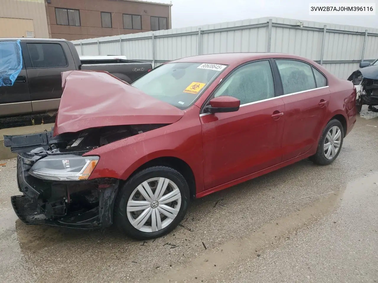 3VW2B7AJ0HM396116 2017 Volkswagen Jetta S