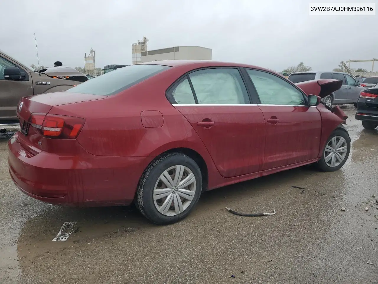 3VW2B7AJ0HM396116 2017 Volkswagen Jetta S