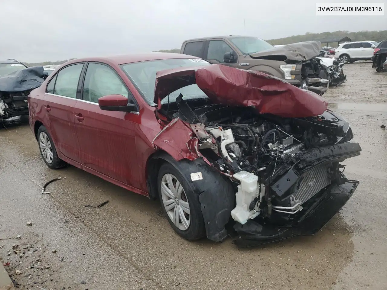 3VW2B7AJ0HM396116 2017 Volkswagen Jetta S