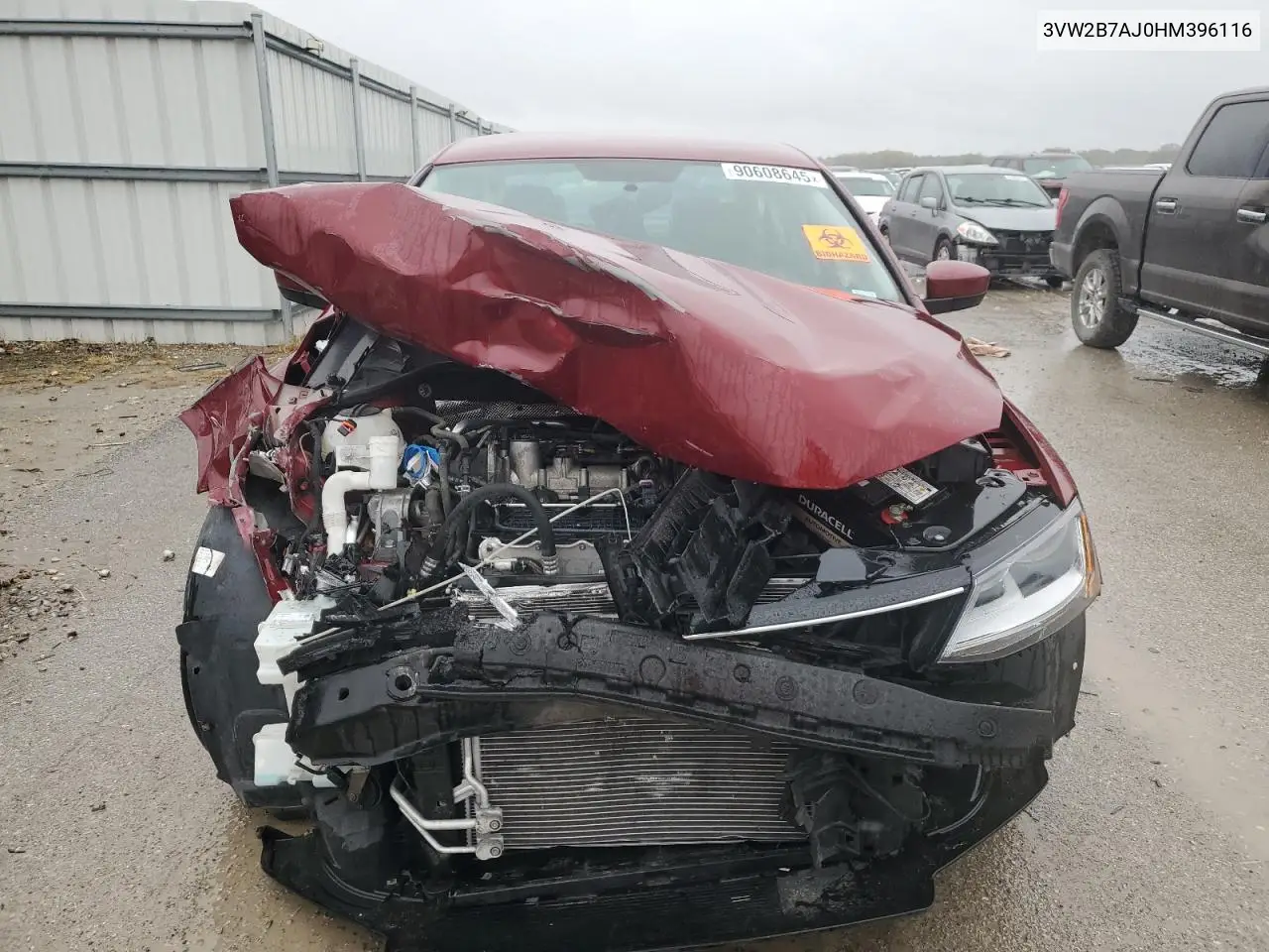 3VW2B7AJ0HM396116 2017 Volkswagen Jetta S