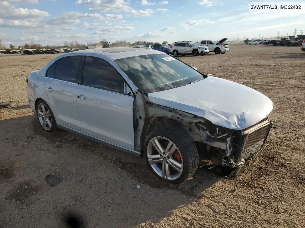 3VW4T7AJ8HM362432 2017 Volkswagen Jetta Gli
