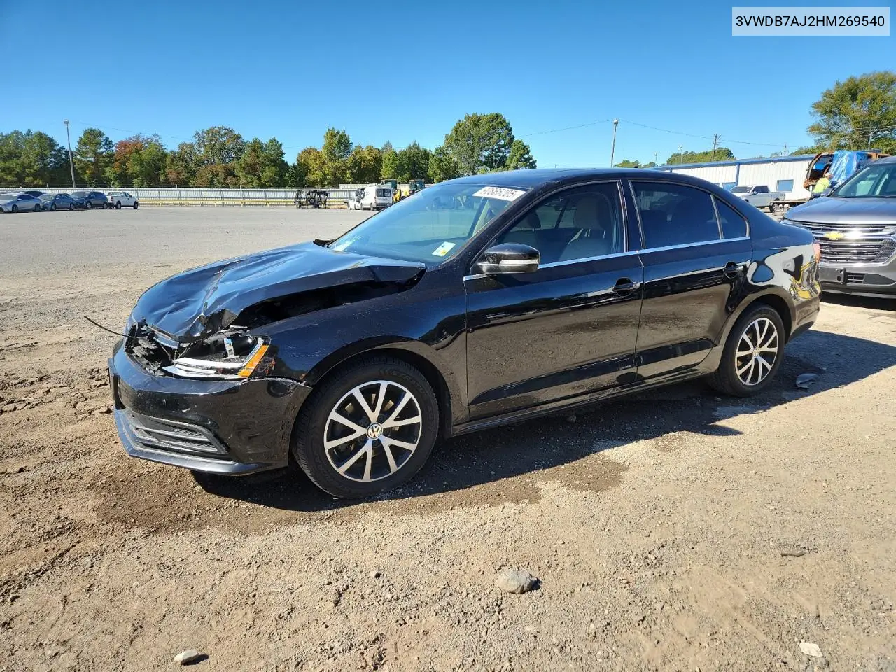 3VWDB7AJ2HM269540 2017 Volkswagen Jetta Se