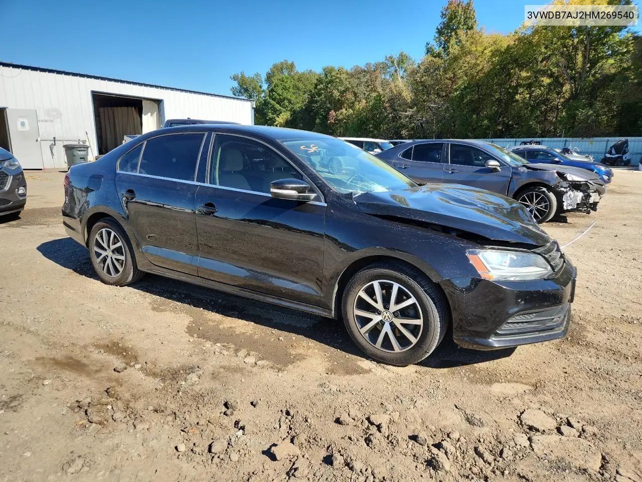 3VWDB7AJ2HM269540 2017 Volkswagen Jetta Se