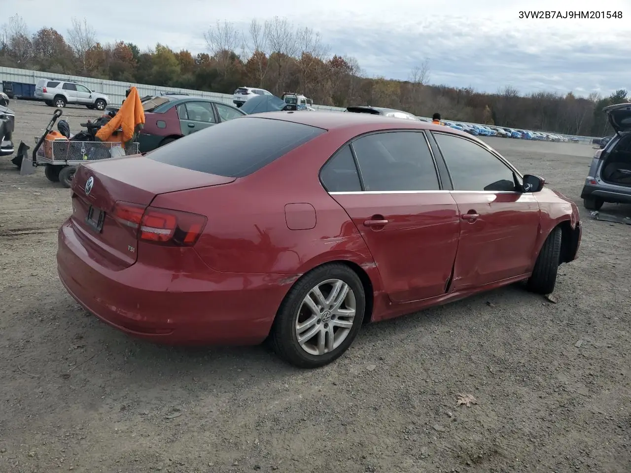 3VW2B7AJ9HM201548 2017 Volkswagen Jetta S