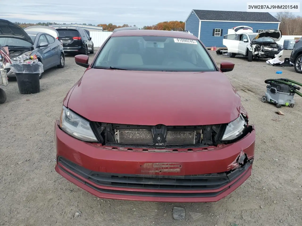 3VW2B7AJ9HM201548 2017 Volkswagen Jetta S