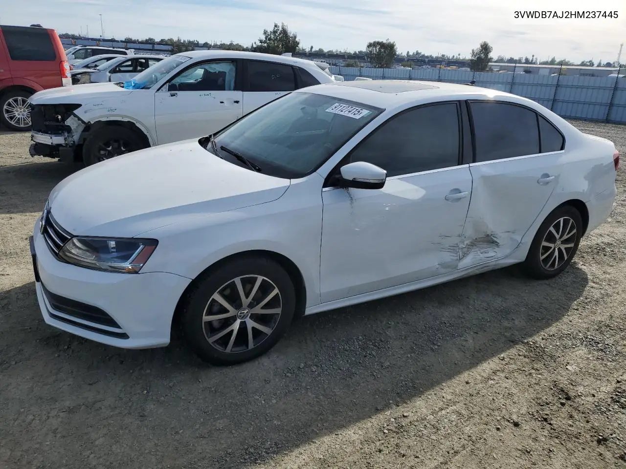 3VWDB7AJ2HM237445 2017 Volkswagen Jetta Se