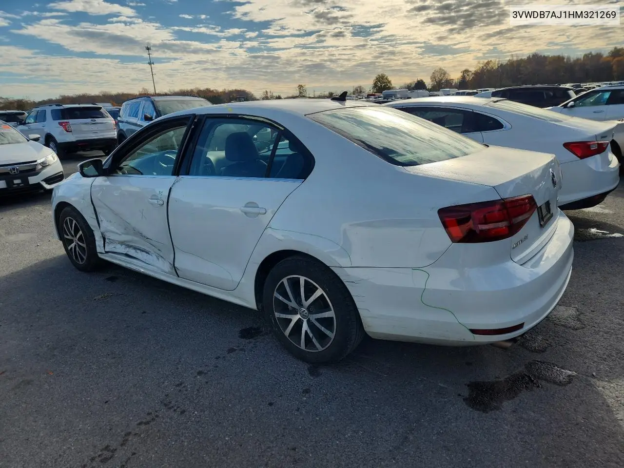 3VWDB7AJ1HM321269 2017 Volkswagen Jetta Se